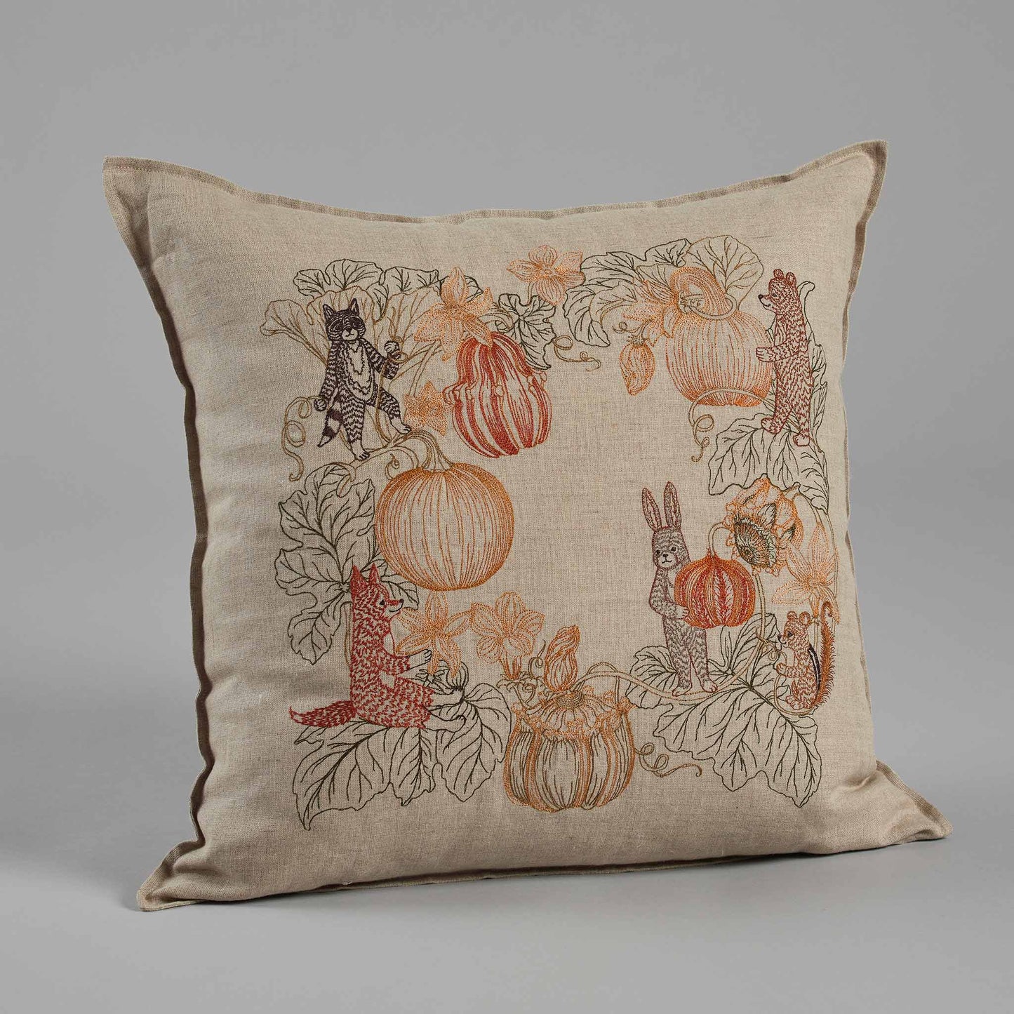 Coral & Tusk - Pumpkin Patch Pillow - Pillow Cover with Insert