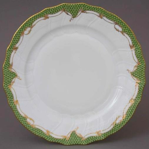 Green Fishscale Charger