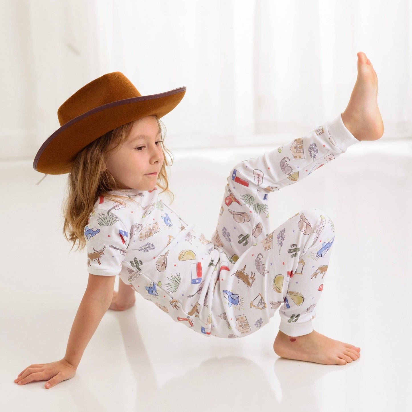 Nola Tawk - Texas Kids Organic Cotton Pajama Set