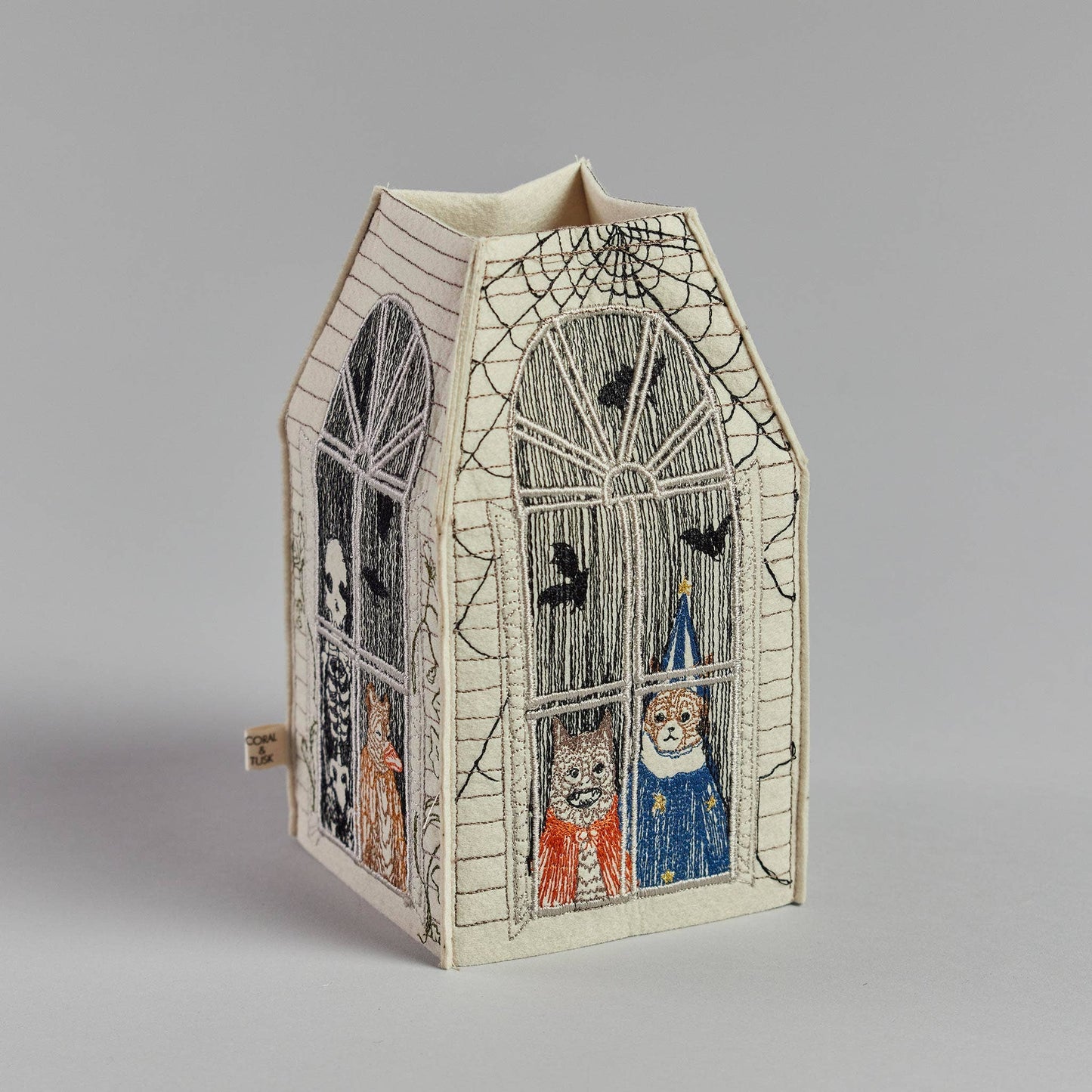 Coral & Tusk - Haunted House Tissue Box Cover
