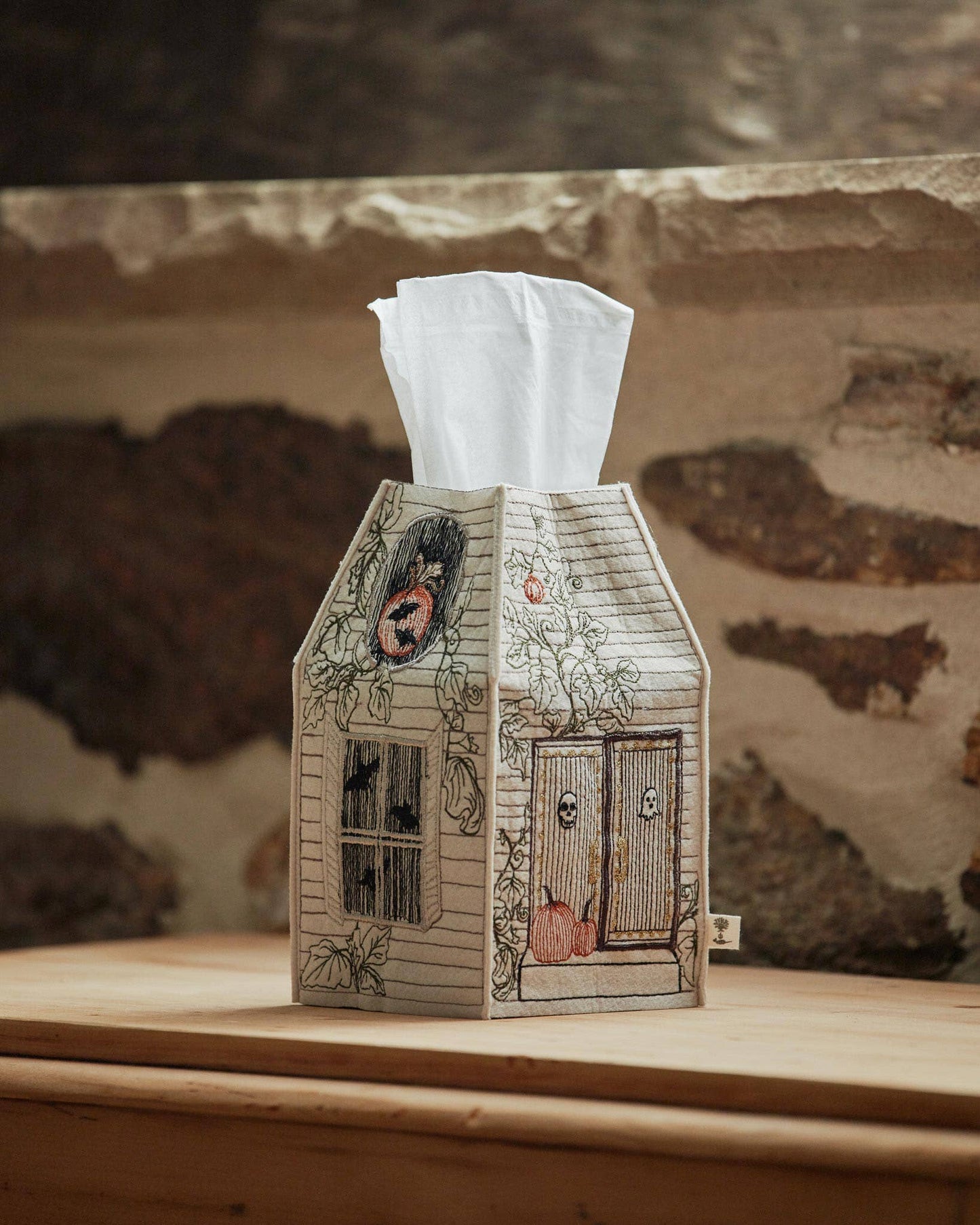 Coral & Tusk - Haunted House Tissue Box Cover