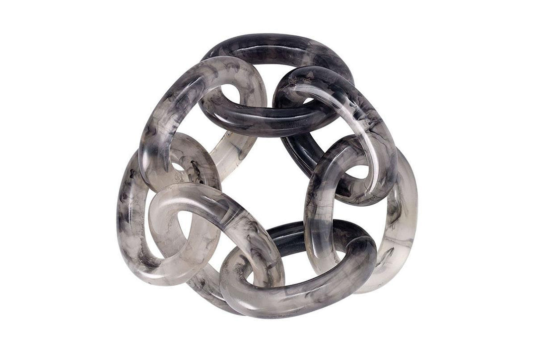 Chain Napkin Ring Smoke