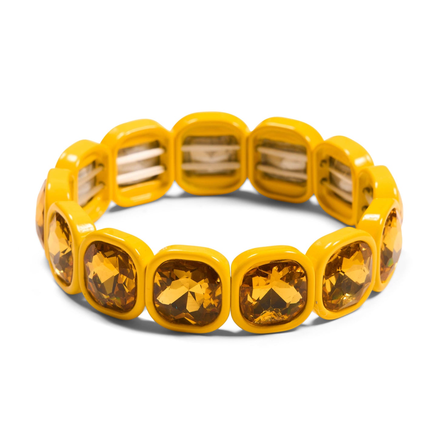 Malibu Sugar - Ice Crystal Bracelets in Assorted Colors - Yellow