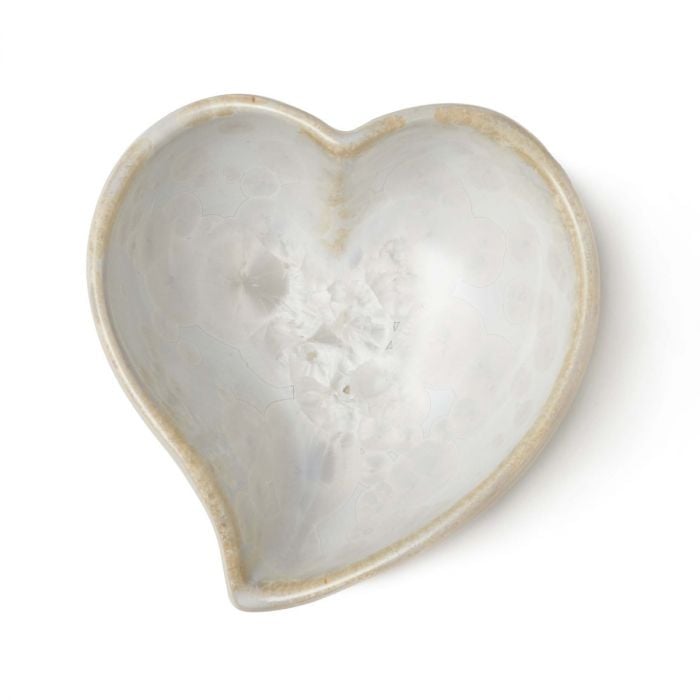 Twist Heart Crystalline Bowl Small
