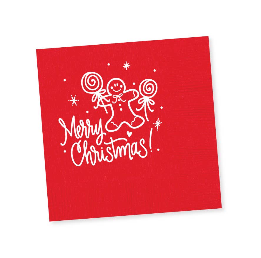 Natalie Chang - Gingerbread | Christmas Cups & Napkins (ALL) - FOAM Cups (10 per package)