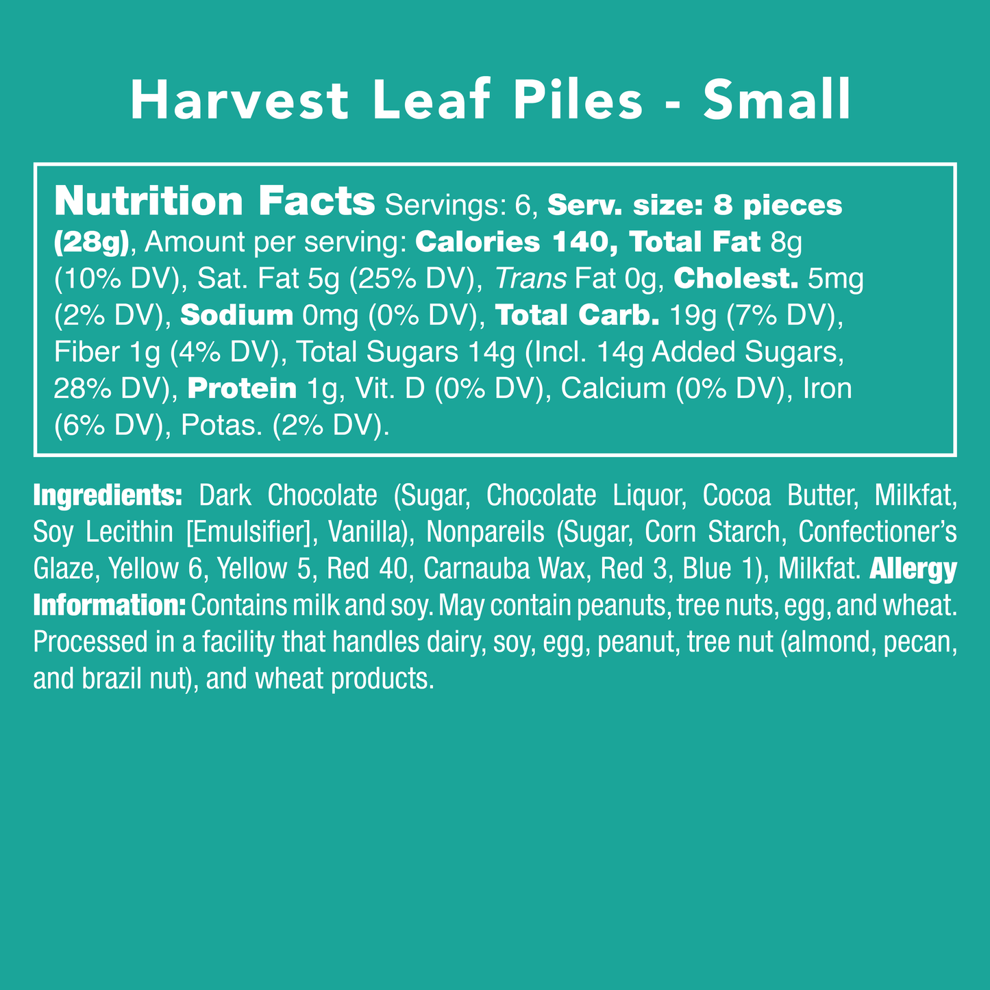 Candy Club - Harvest Leaf Piles *AUTUMN COLLECTION*