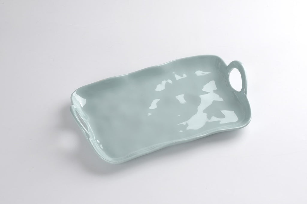 Pampa Bay Melamine Large Platter Aqua