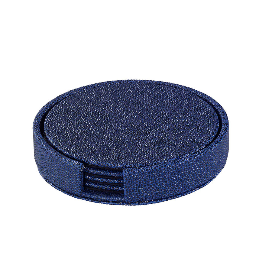 SKATE NAVY COASTER SET OF 4