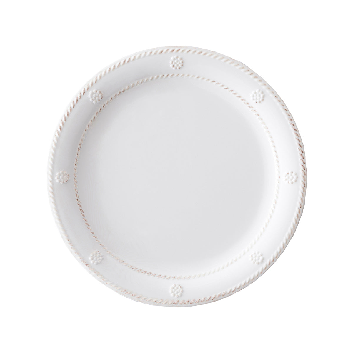 Berry and Thread Whitewash Melamine Salad Plate