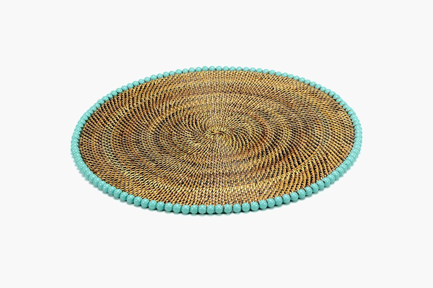 ROUND PLACEMATS AQUA