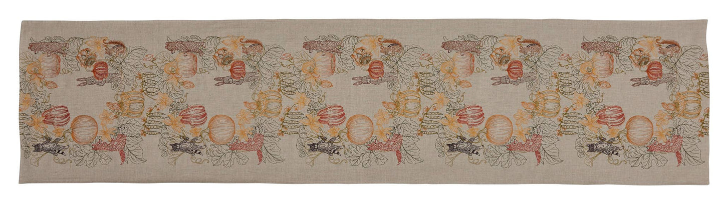 Coral & Tusk - Pumpkin Patch Table Runner - 91" × 18"