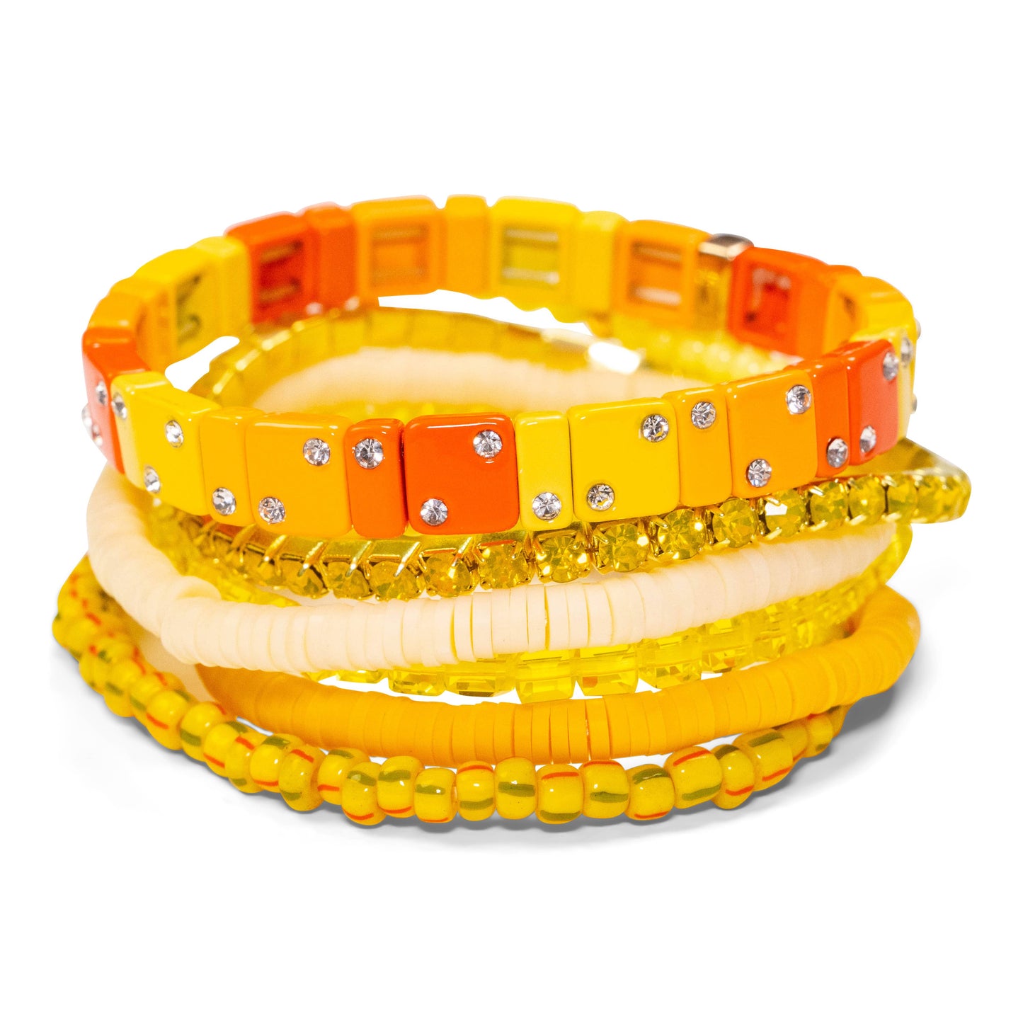Malibu Sugar - Night Time In Paris Bracelet Assortment - Rainbow