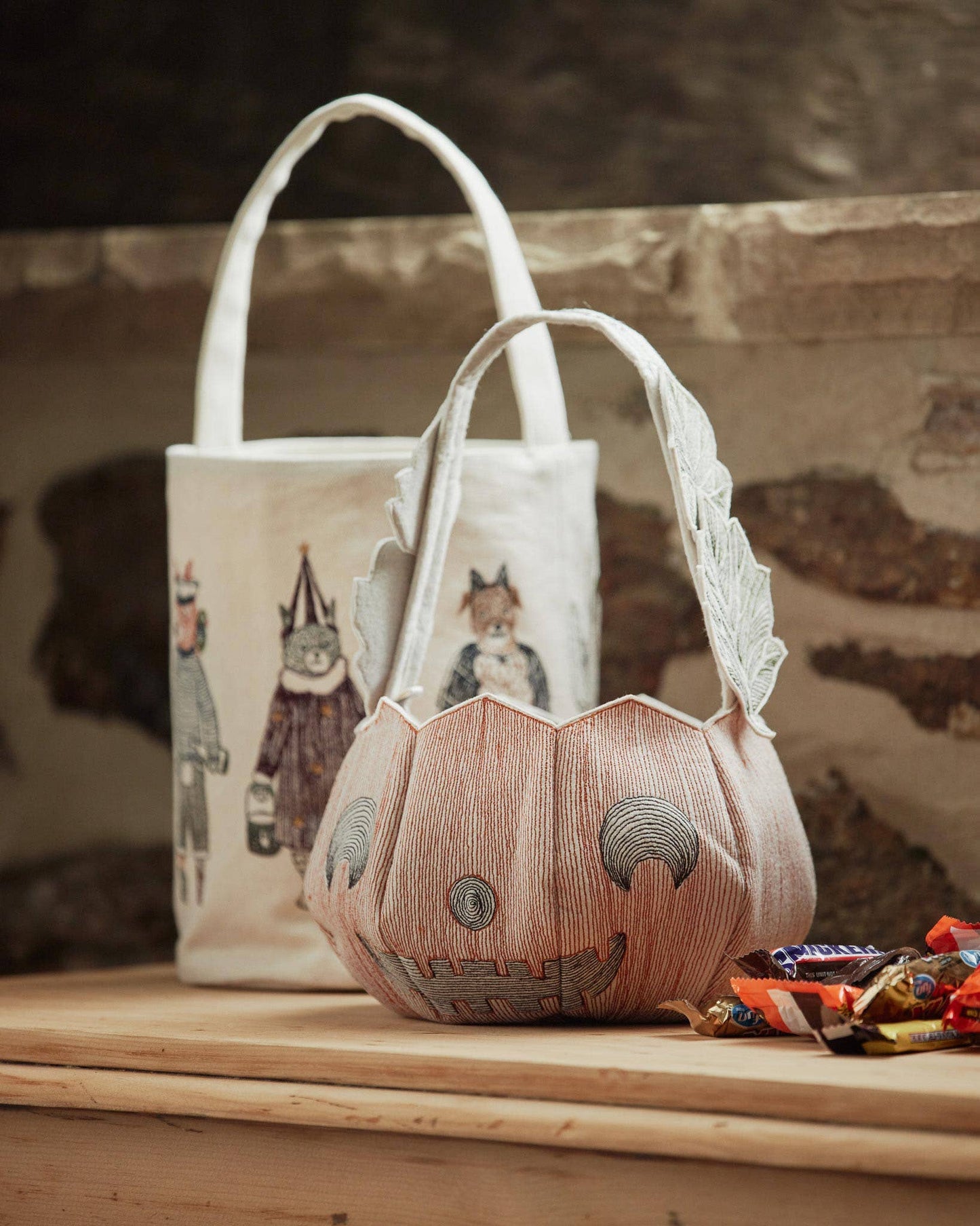 Coral & Tusk - Jack-o'-Lantern Basket