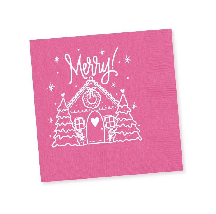 Natalie Chang - Gingerbread | Christmas Cups & Napkins (ALL) - FOAM Cups (10 per package)