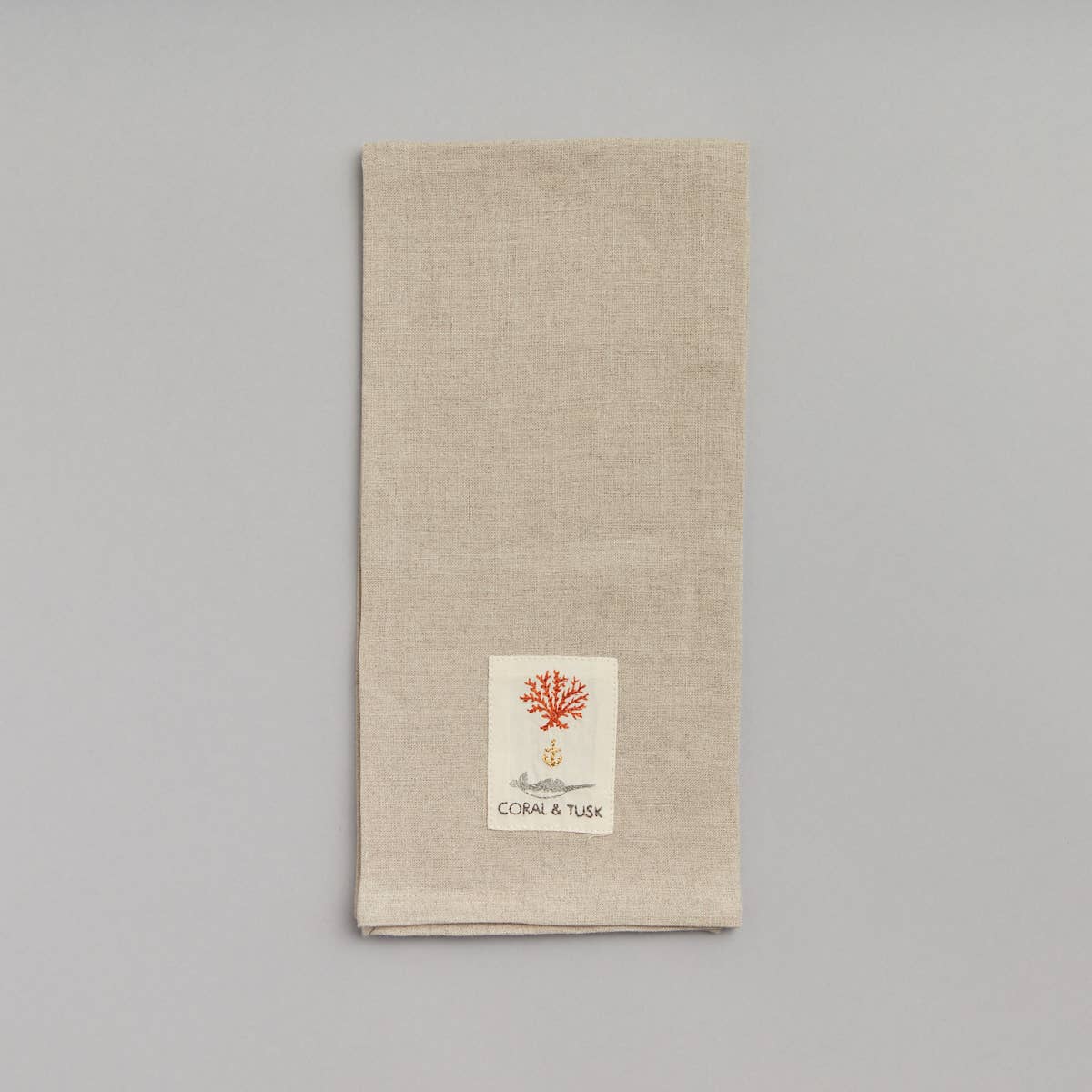 Coral & Tusk - Pumpkin Patch Bear Tea Towel
