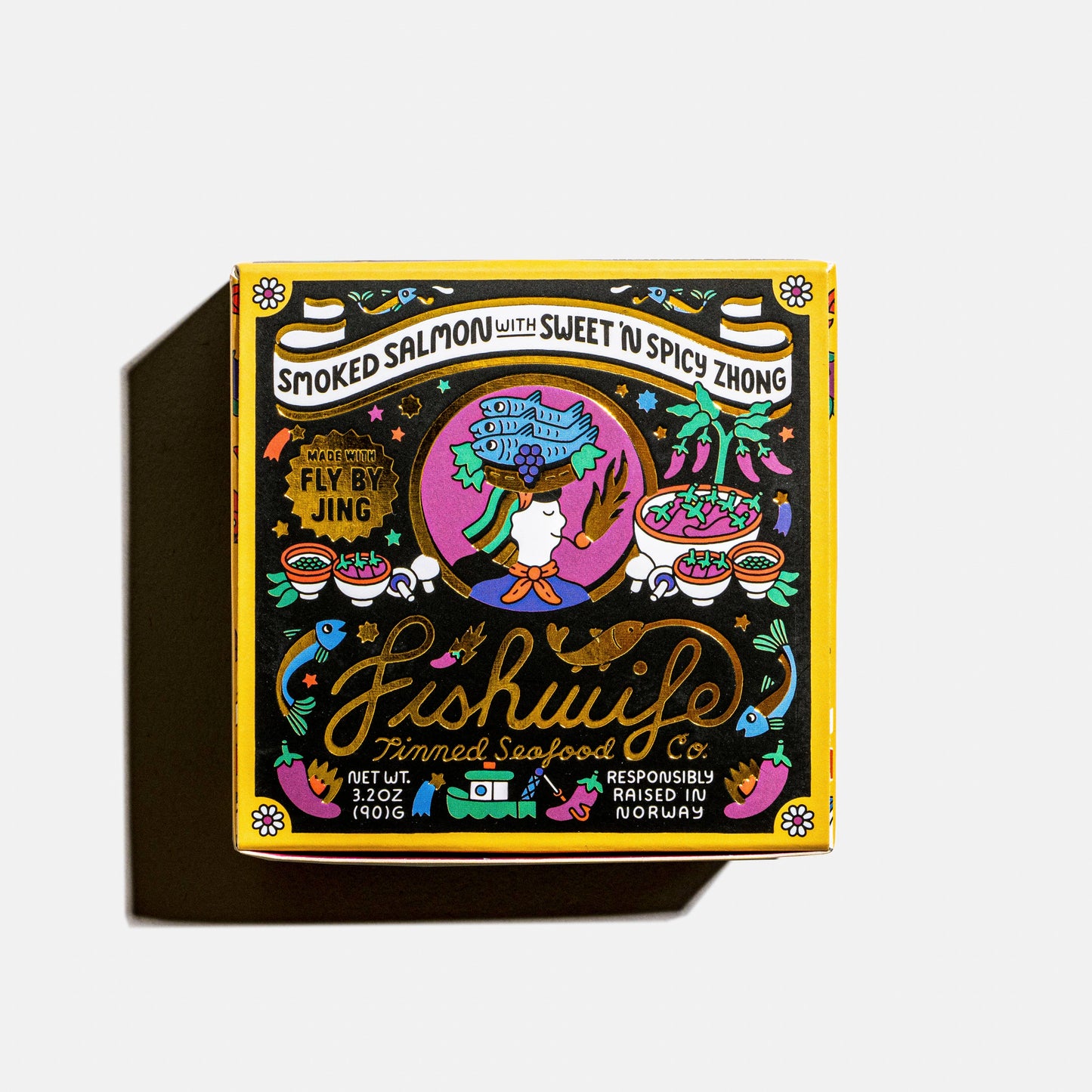 Fishwife - Smoked Salmon with Sweet & Spicy Zhong (6-pack)