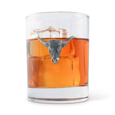 Vagabond House - Long Horn Double Old Fashion Bar Glass