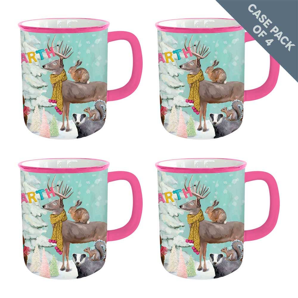 GreenBox Art - Holiday - Peace On Earth - 4 Units by Cathy Walters Mug