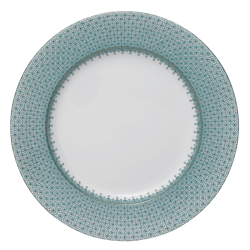 Green Lace Dinner Plate