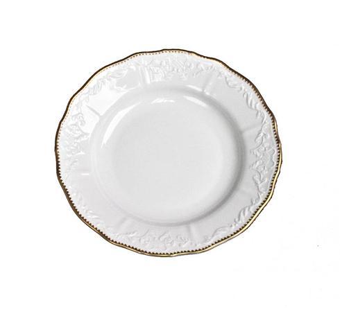 Simply Anna Gold Rim Soup Bowl