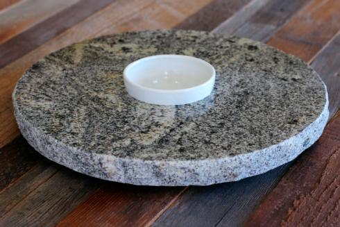 Lazy Susan With Bowl 14"