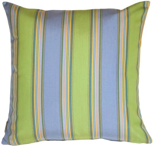 Pillow Decor - 20" x 20" Bravada Limelite Sunbrella Outdoor Pillow