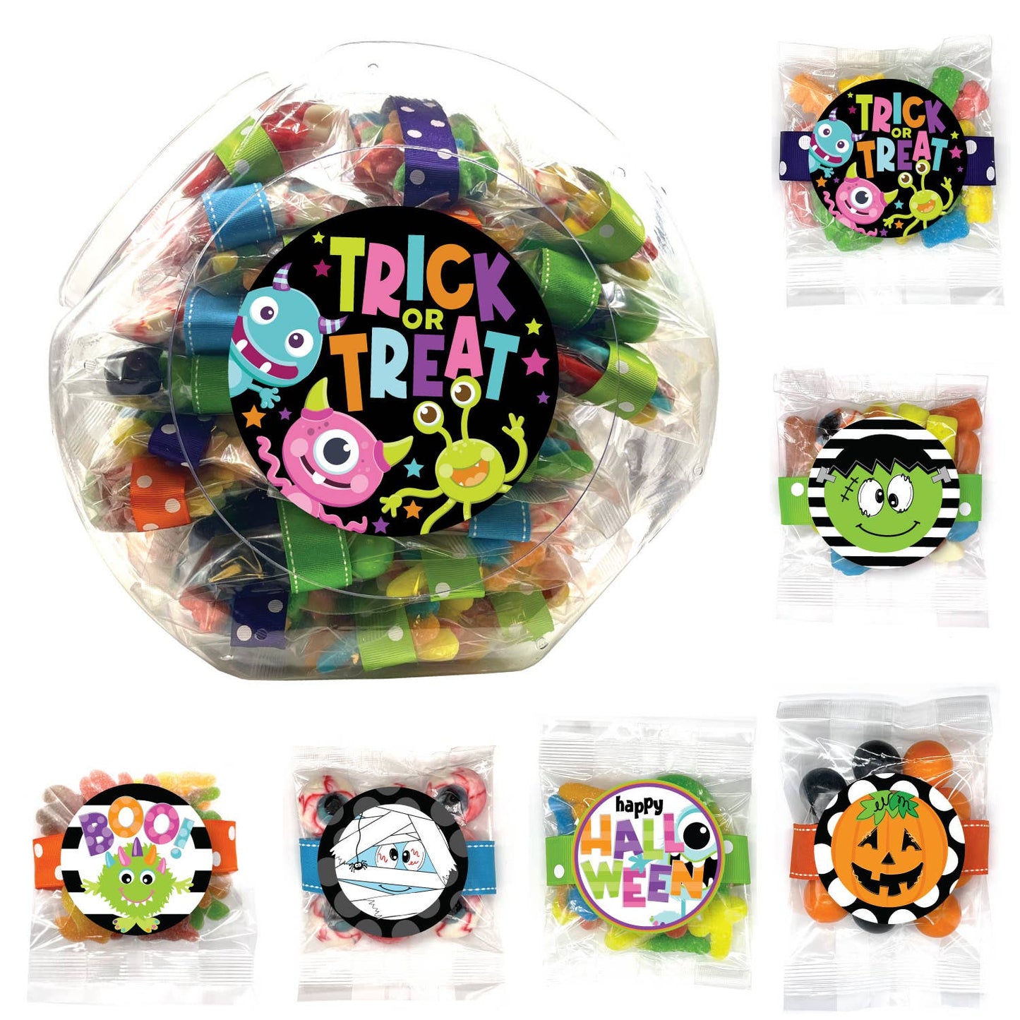 Oh, Sugar! - Halloween Candy Grab-a-Bag Tub Asst B