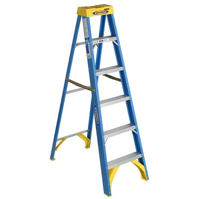 Werner Ladder 6 Foot Fiberglass Step 250#