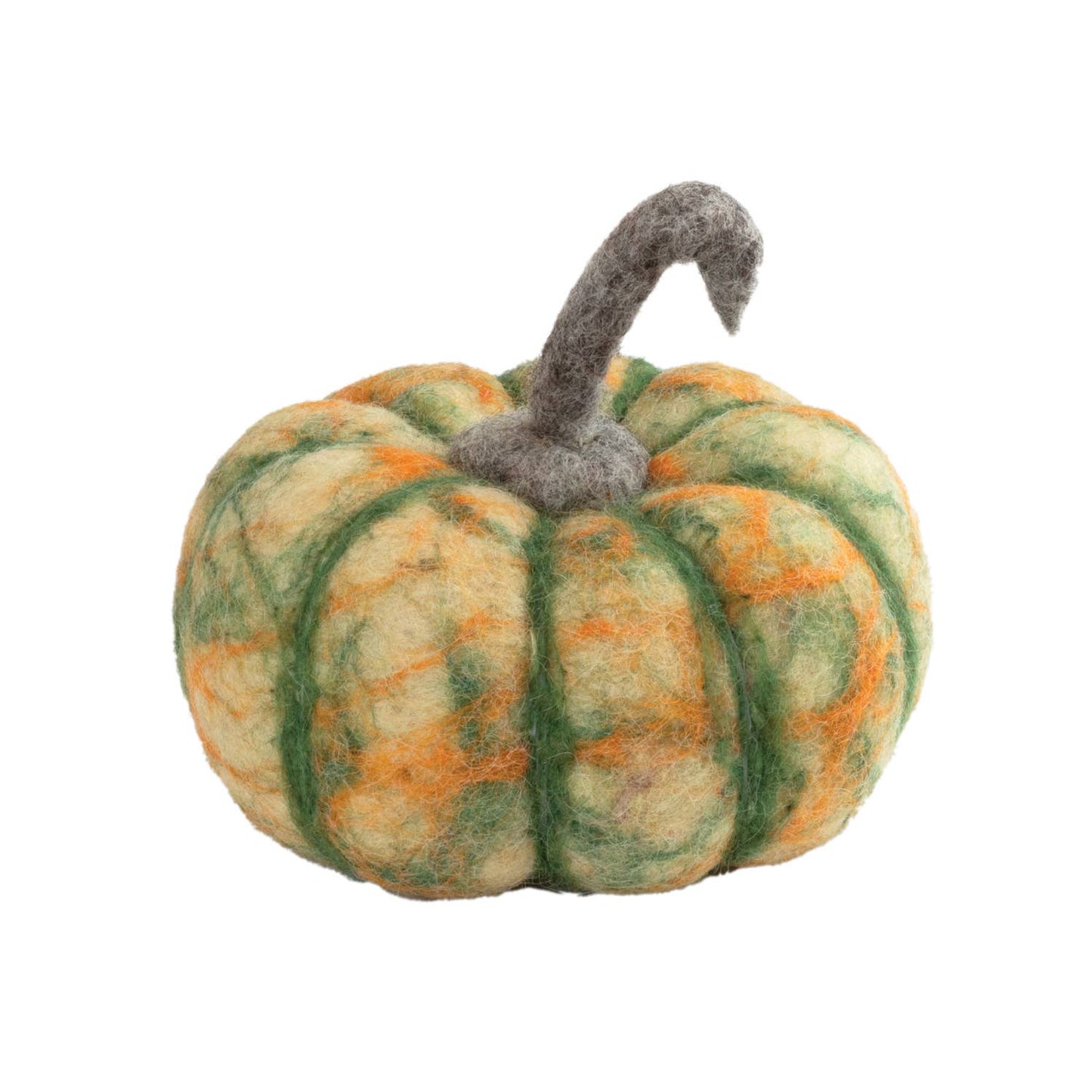 dZi Handmade - Cushaw Pumpkin, 4.5"dia.
