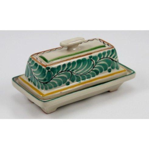 Two's Company Golden Bee Covered Butter Dish