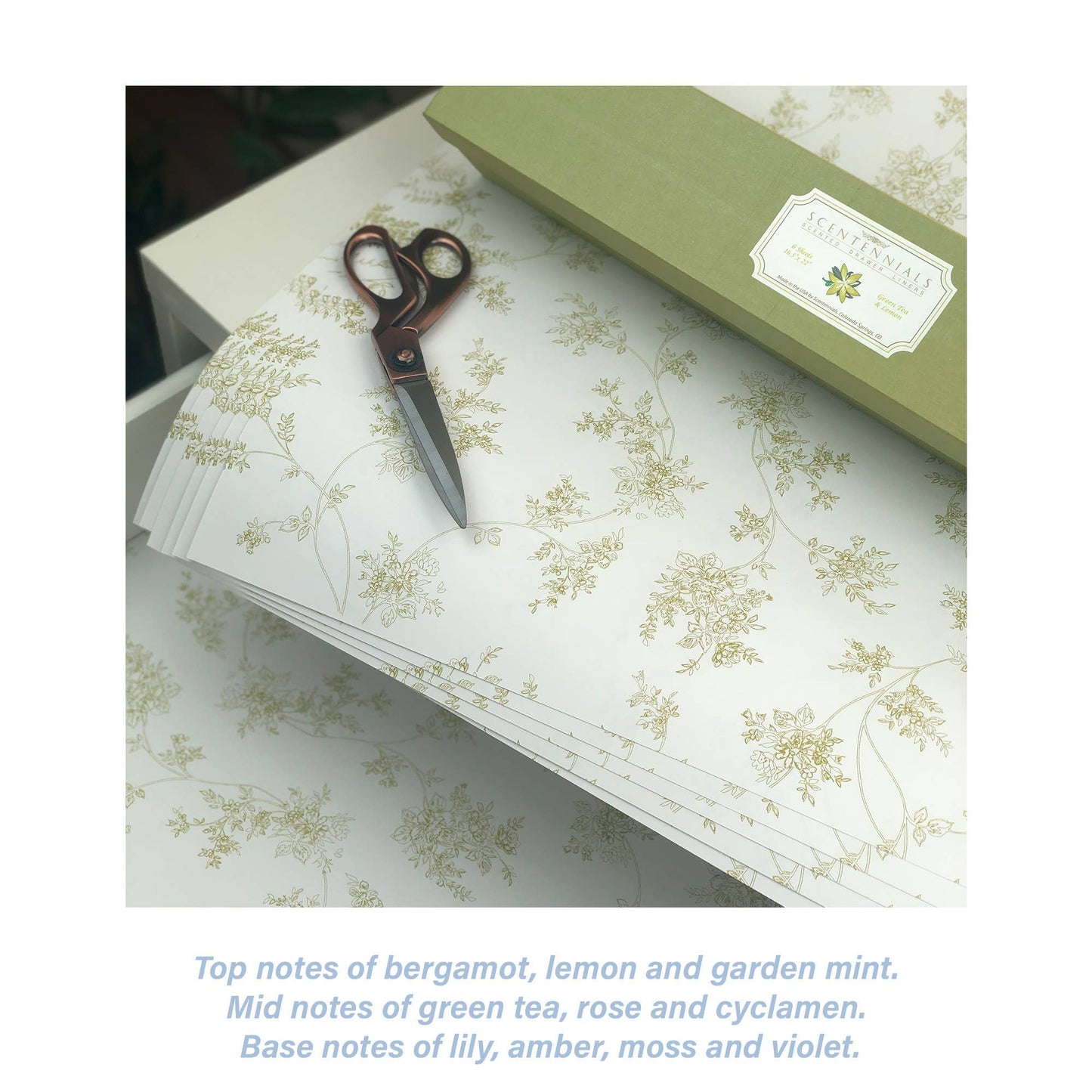 Scentennials Products - Floral Scented Drawer Liners