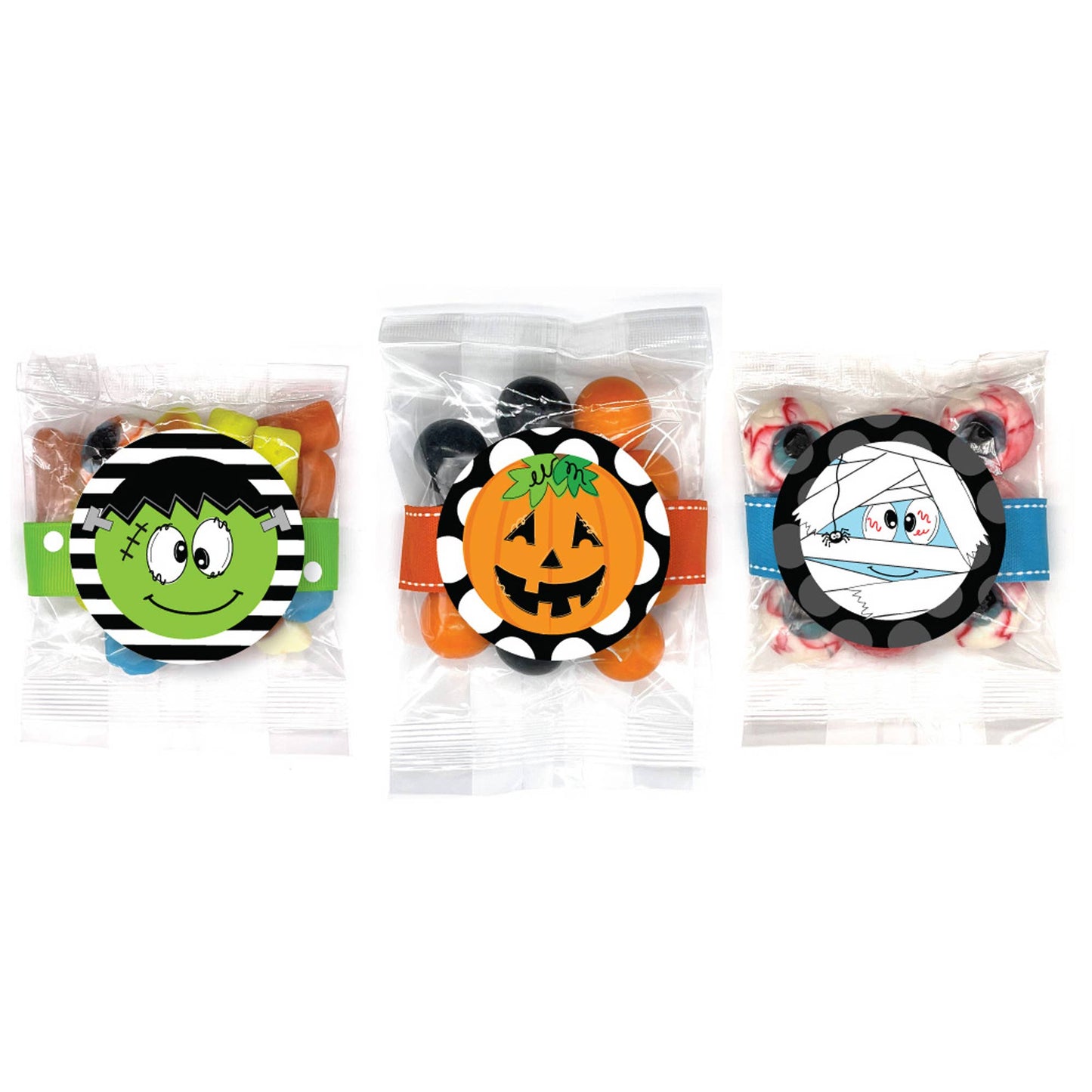 Oh, Sugar! - Halloween Small Treat Bags Asst 4 (24 pieces)