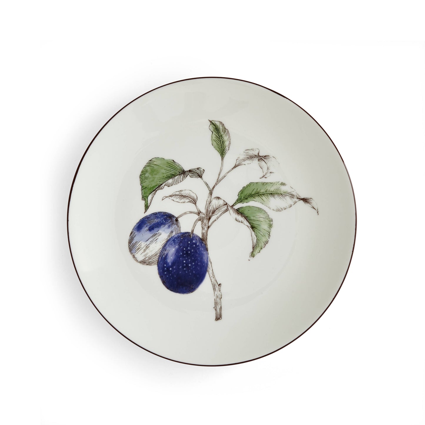 Portmeirion - Portmeirion Nature's Bounty Salad Plate 9.5" Plum