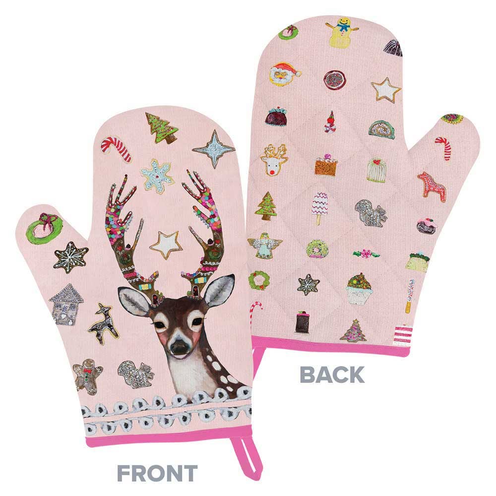 GreenBox Art - Holiday - Baking Spirits Bright Oven Mitt