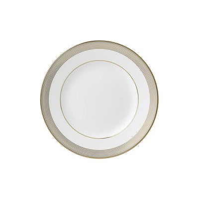 Golden Grosgrain Salad Plate