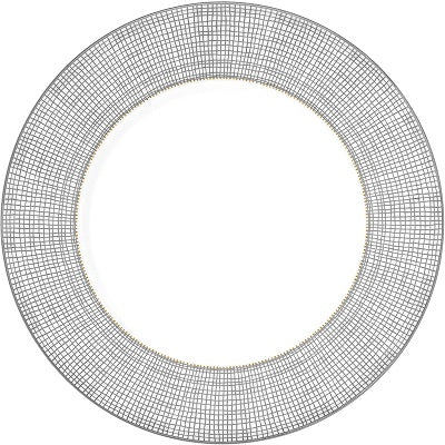 Gilded Weave Plate 9 Inch Accent
