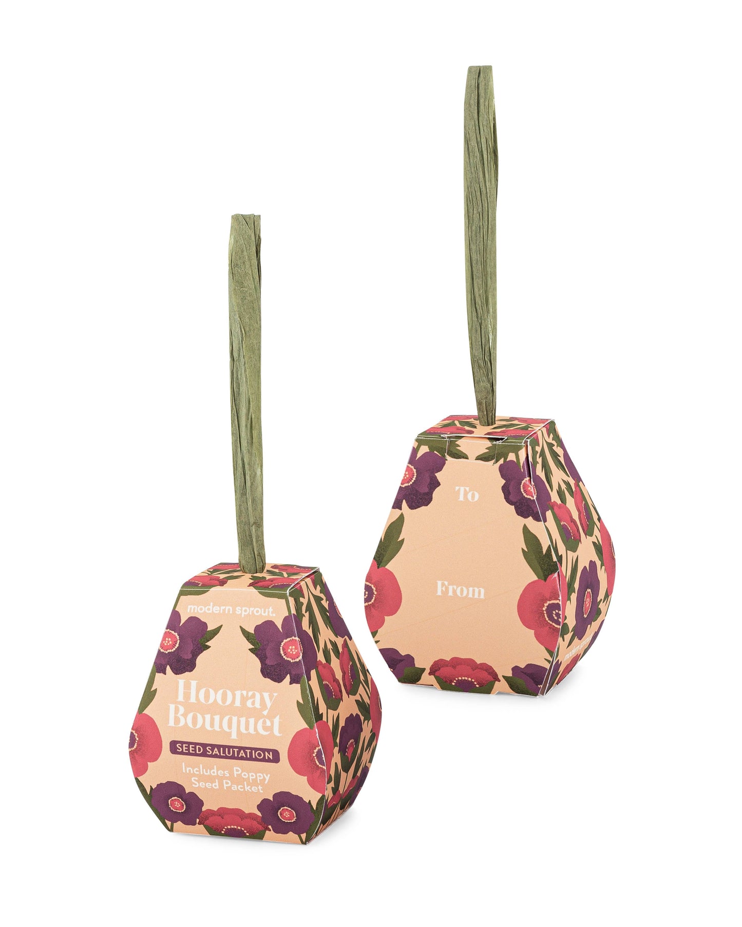 Modern Sprout - Seed Salutation Gift Tag & Seed Packet