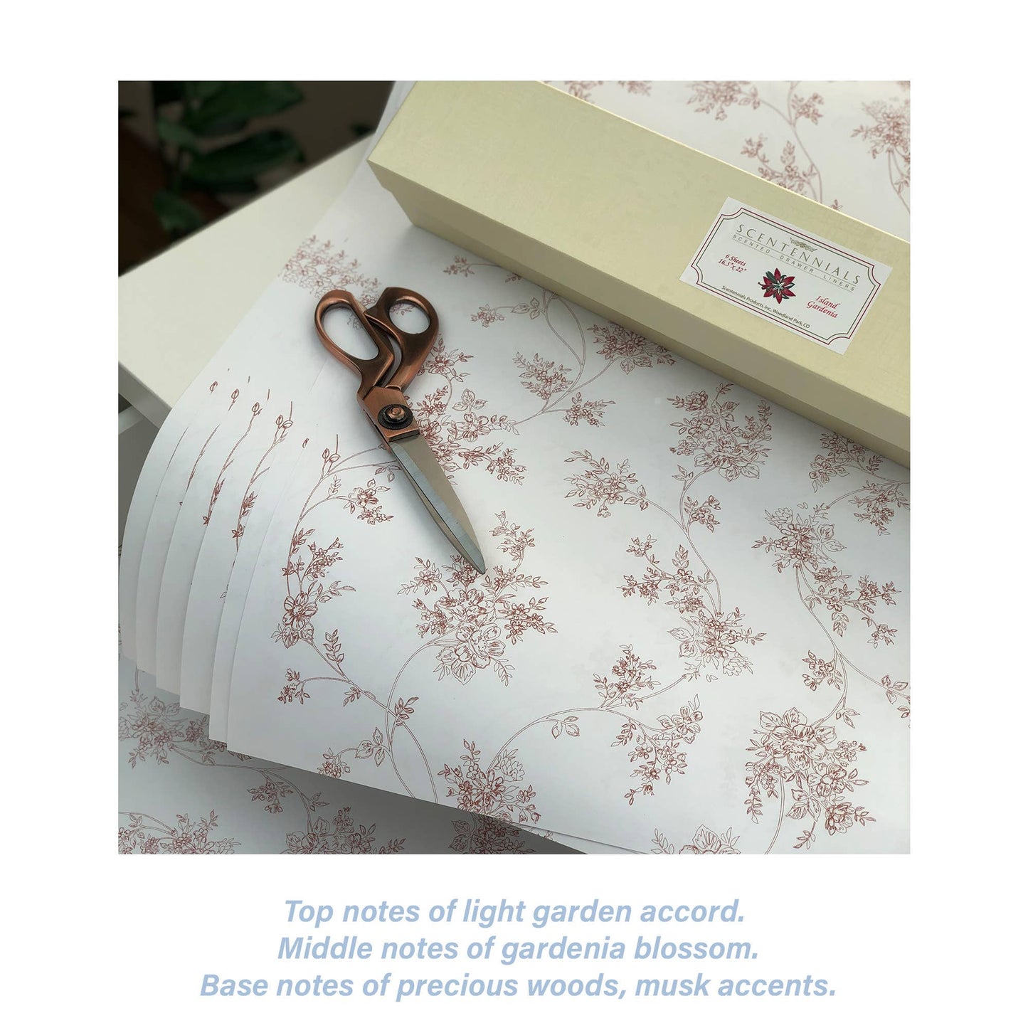 Scentennials Products - Floral Scented Drawer Liners