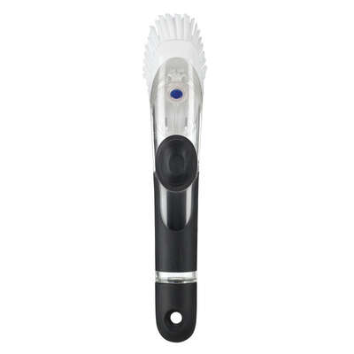 Plastic/Rubber Soap Dispenser Dish Brush