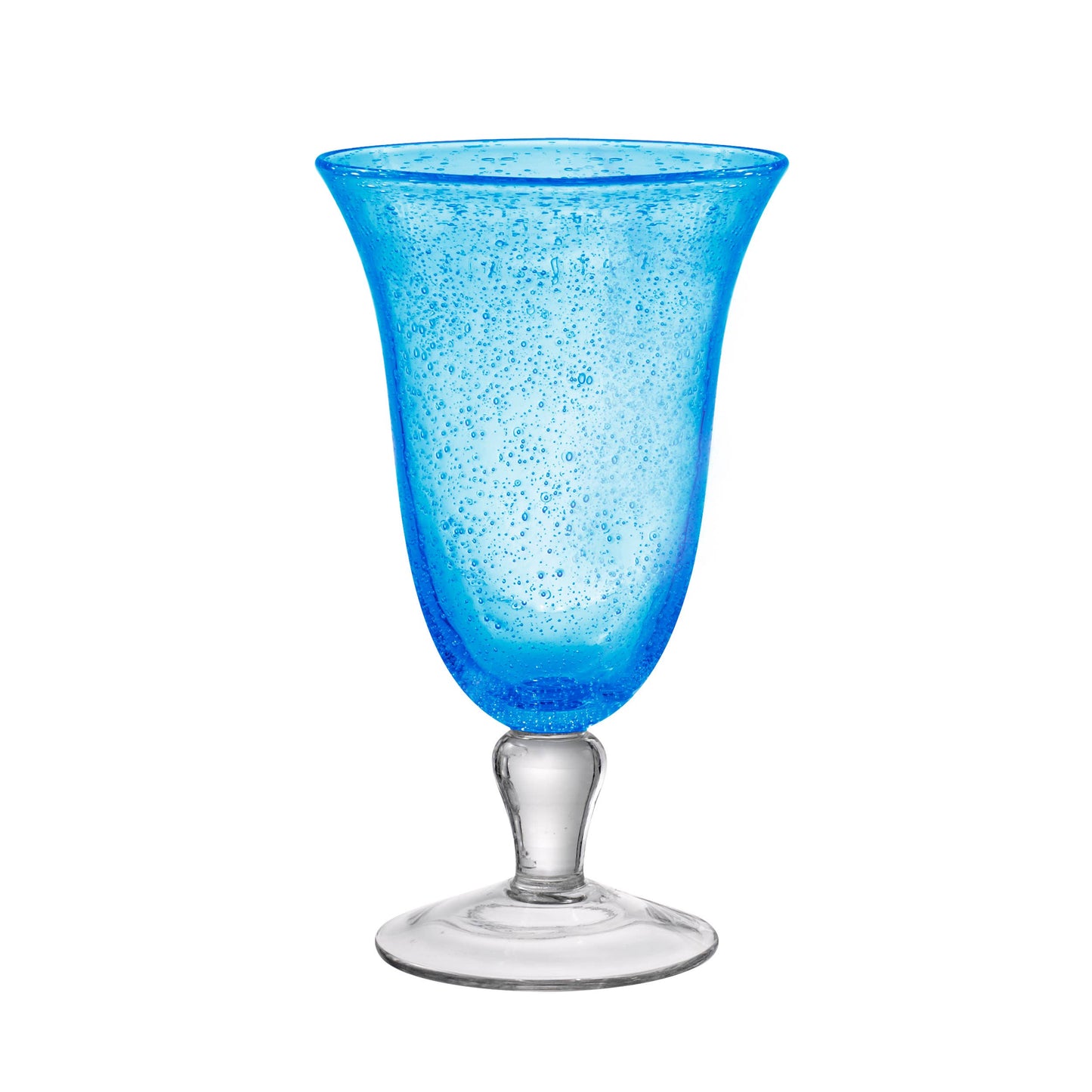 Artland - IRIS FOOTED ICE TEA, 18 OZ.- TURQUOISE