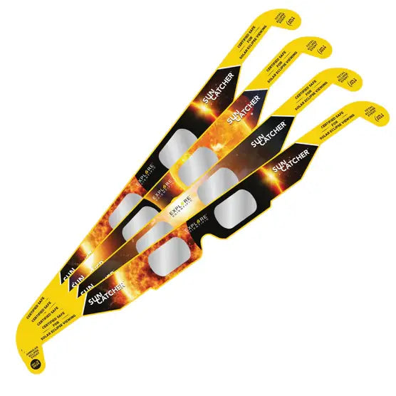 Explore Scientific - Sun Catcher Solar Eclipse Glasses 400 Count Counter Display