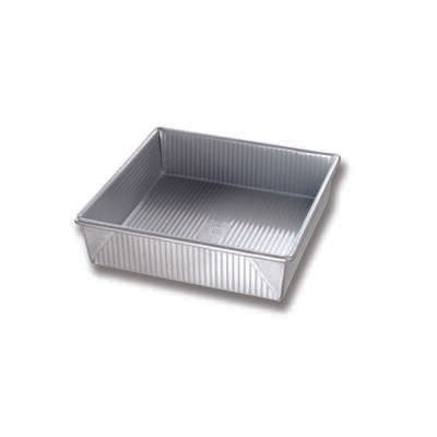 USA Pan Square Cake Pan Silver
