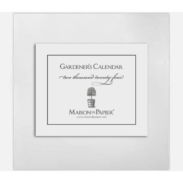 Maison de Papier - 2024 Gardener's Calendar (REFILL)