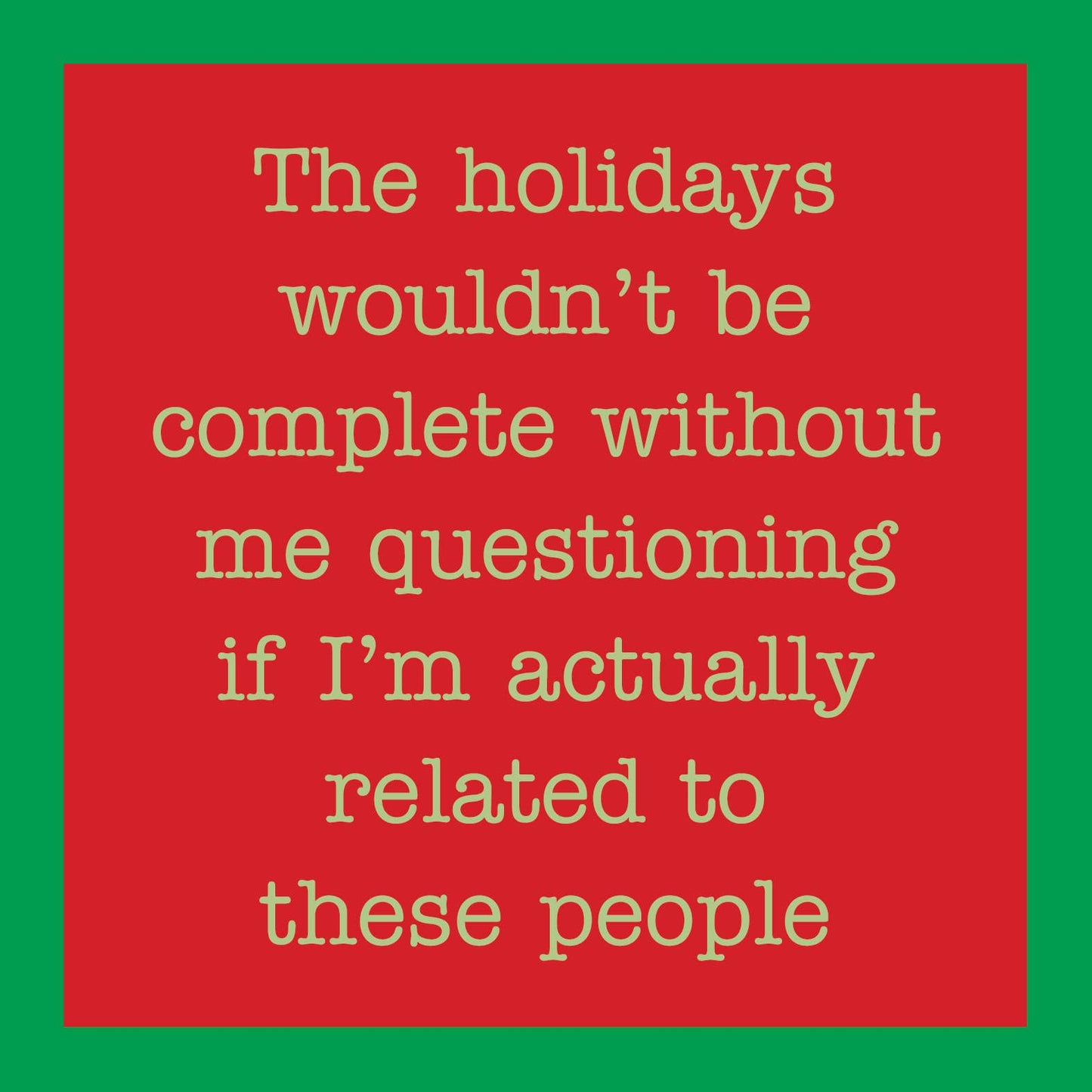 Drinks on Me - CARD XMAS Related