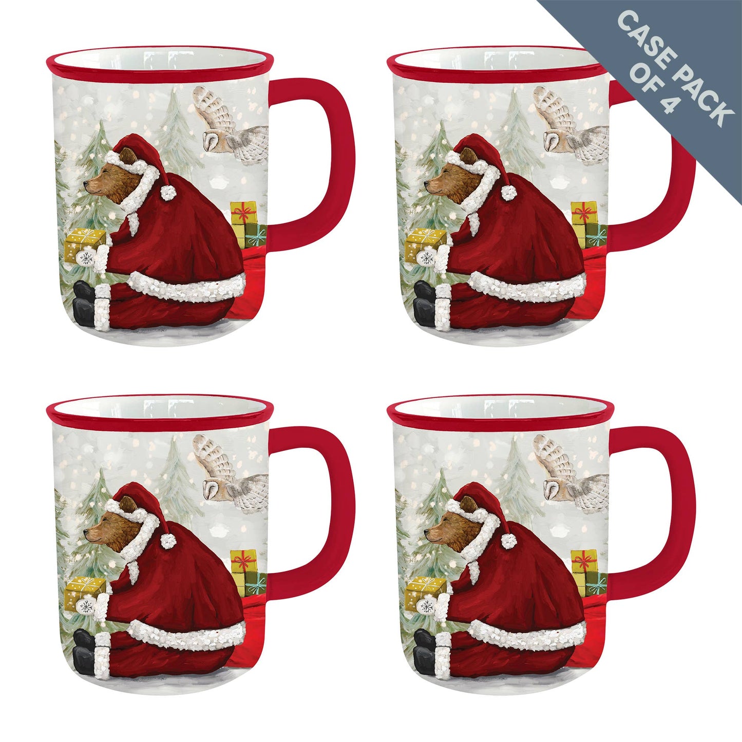 GreenBox Art - Holiday - Santa Claws - 4 Units Mug
