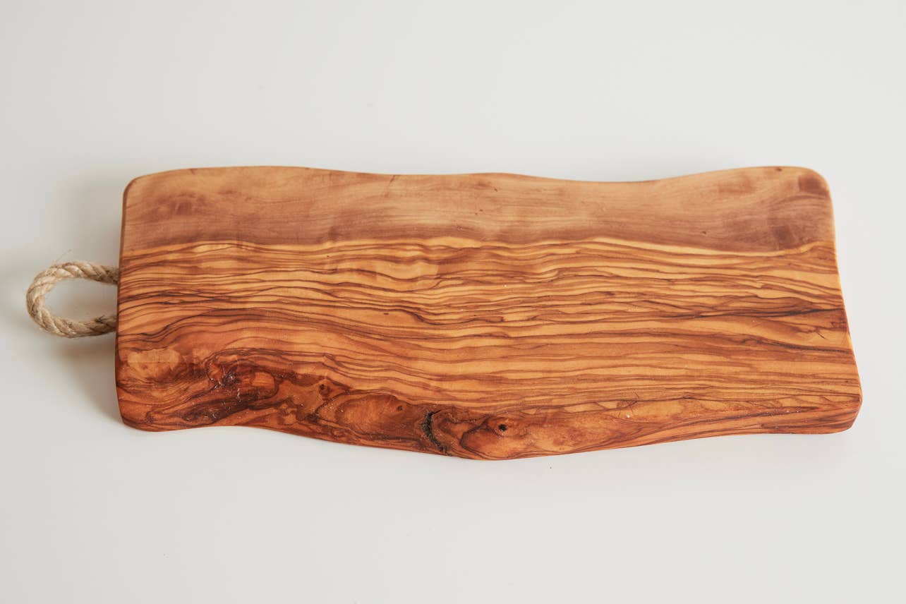 Verve Culture - Italian Olivewood Charcuterie and Cheese Board - Rope Handle