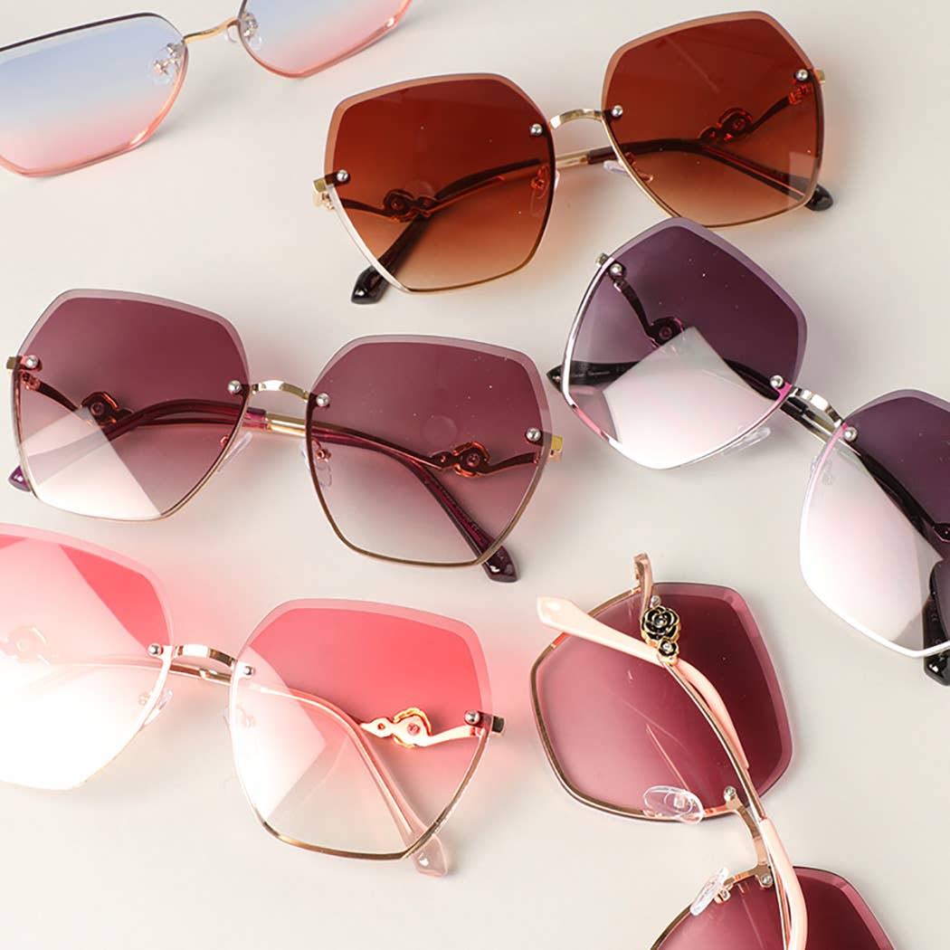 Fashion City - Women's Large Sunglasses