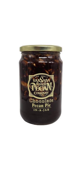 THE GREAT SAN SABA RIVER PECAN CO - PECAN PIE IN A JAR