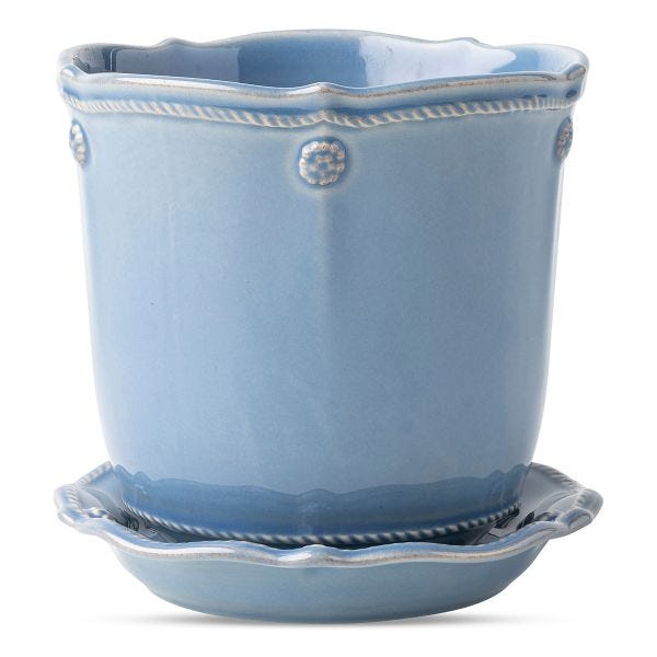 Chambray Berry and Thread Garden Planter