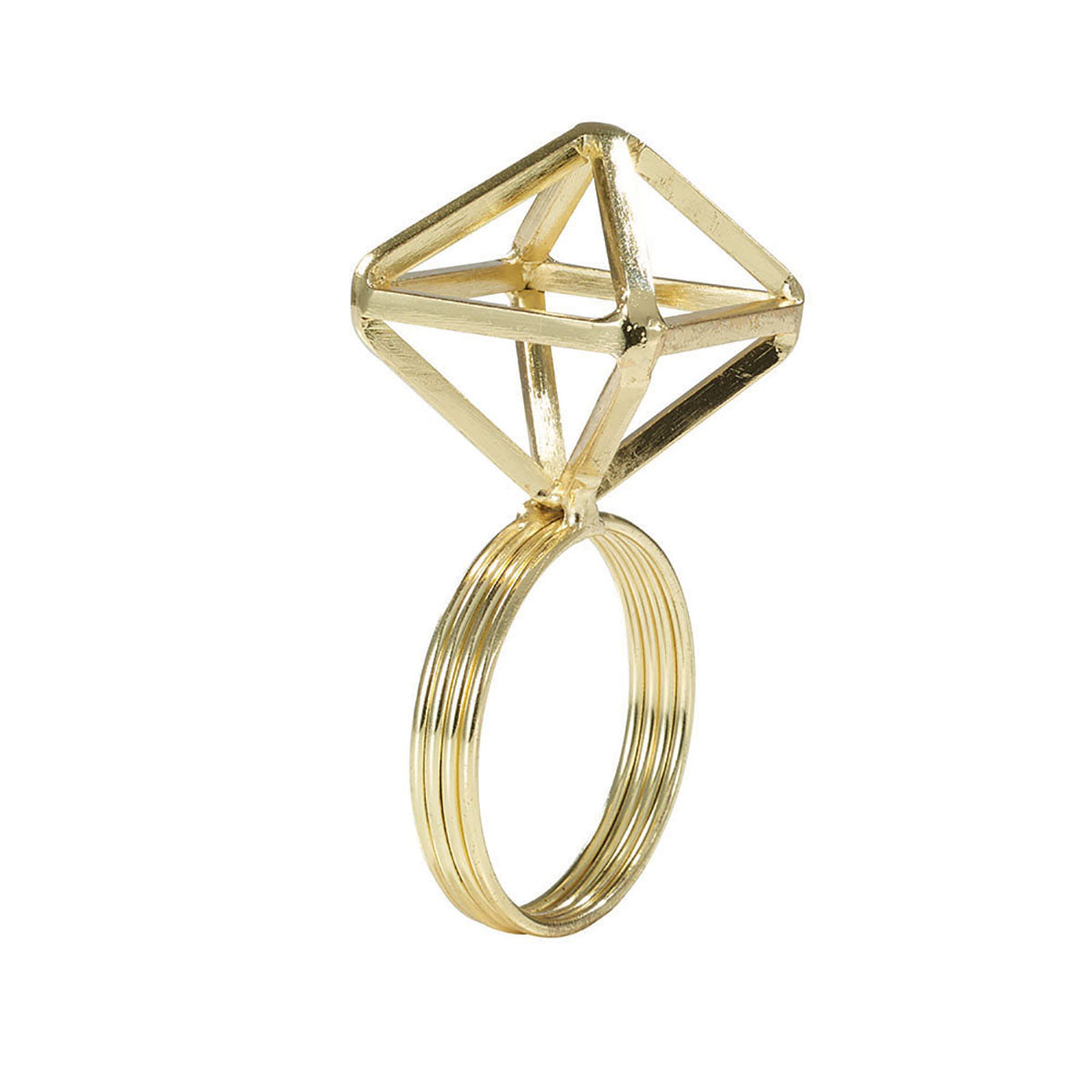Gold Metal Napkin Ring